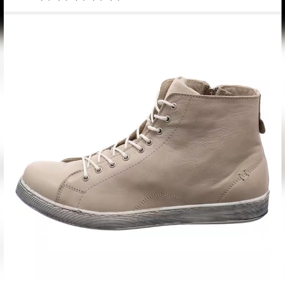 Andrea Conti High-Top Casual Sneakers